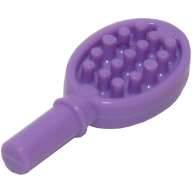 Lego hřeben, levandulová střední (93080a MEDIUM LAVENDER)